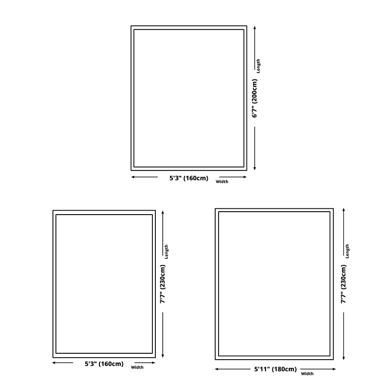 Gorgeous Polyster Indoor Rug Houndstooth Pattern Carpet Non-Slip Area Rug for Living Room