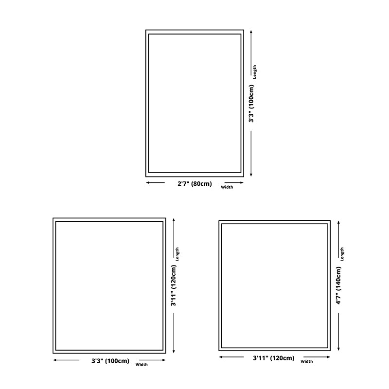 Light Orange Casual Rug Polyester Striped Rug Washable Indoor Rug for Home Decoration