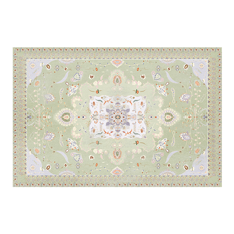 Pink Modern Rug Graphic Pattern Polyester Area Rug Non-Slip Backing Carpet for Home Decor