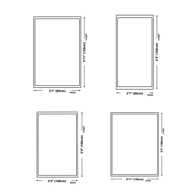 Beige Modern Carpet Polyester Color Block Carpet Washable Area Carpet for Living Room