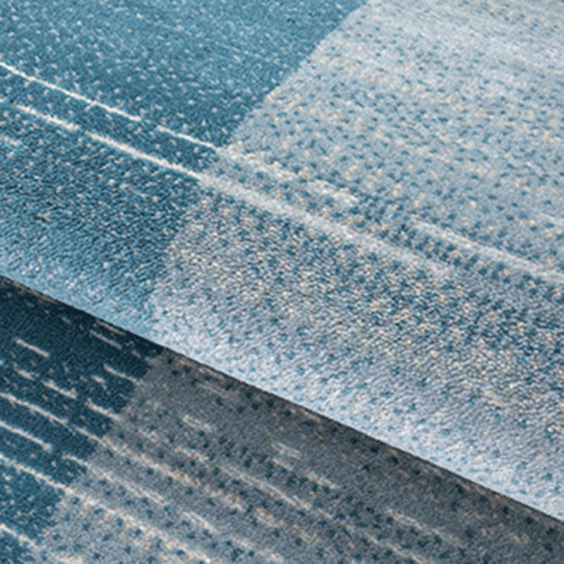 Modern Living Room Area Carpet Khaki Tie-Dye Area Rug Polyester Stain Resistant Rug