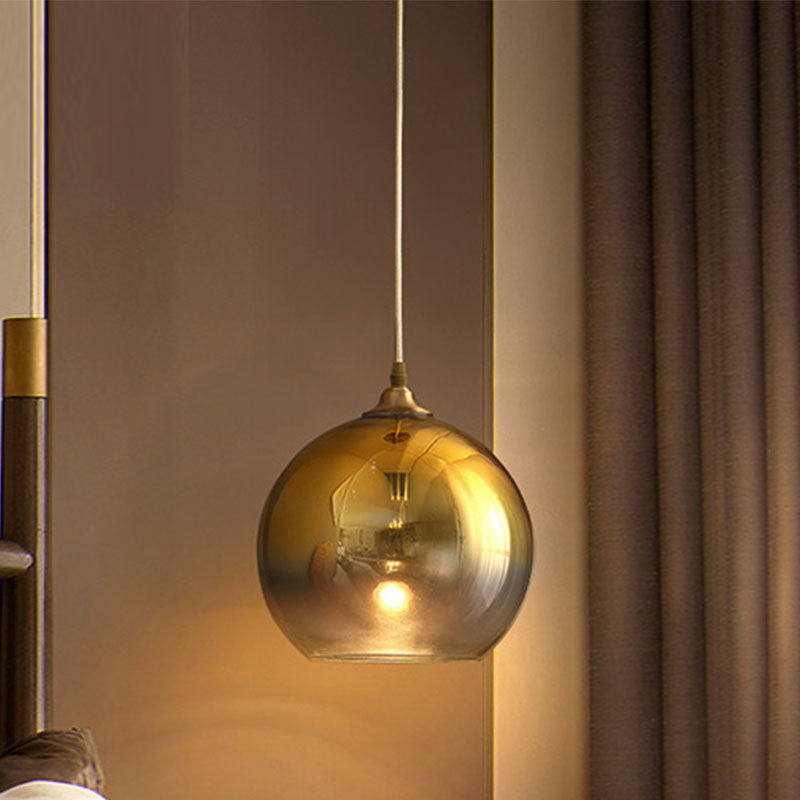 Moderne Einfachheit Bauernhaus Deckenleuchten mit einzigartigen Glasschatten