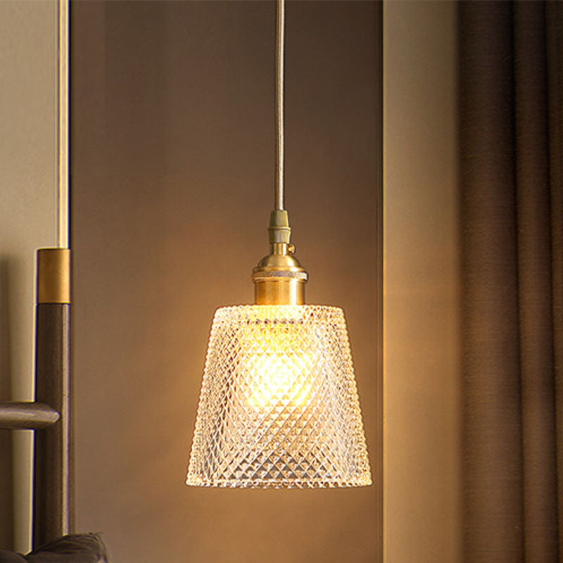 Moderne Einfachheit Bauernhaus Deckenleuchten mit einzigartigen Glasschatten