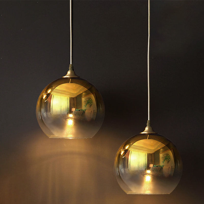 Moderne Einfachheit Bauernhaus Deckenleuchten mit einzigartigen Glasschatten