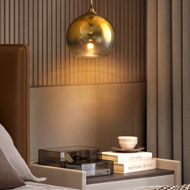 Moderne Einfachheit Bauernhaus Deckenleuchten mit einzigartigen Glasschatten