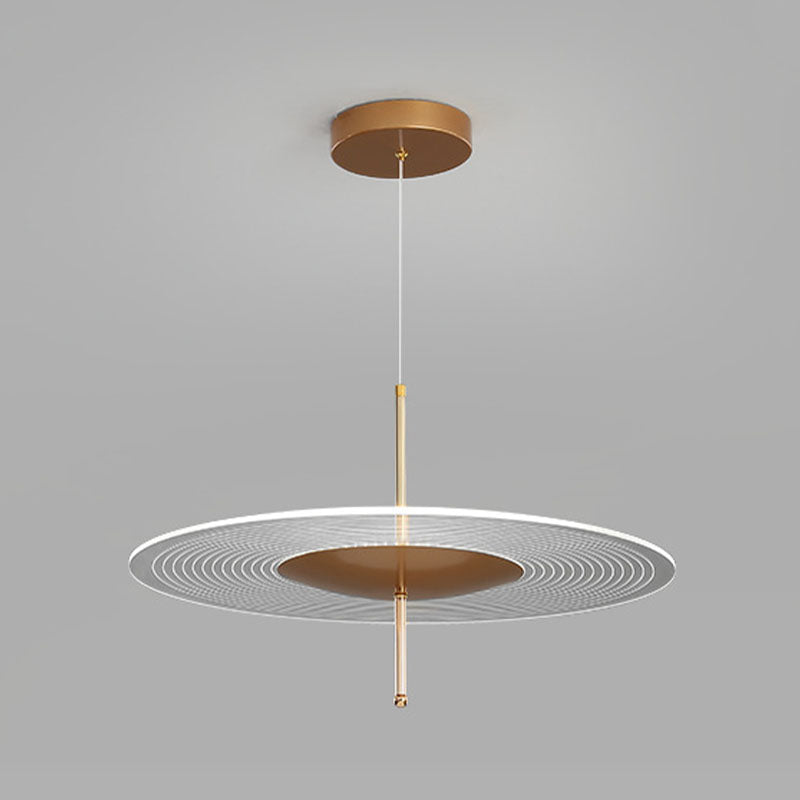 LED 1 Plat de tête Lumière Pendre moderne simple