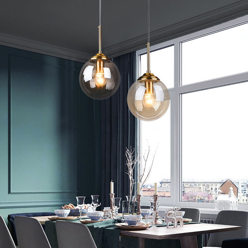 Klarglas Deckenleuchte Ding Room Schlafzimmer Multi Light Modern Hanging Light