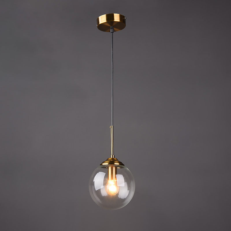 Klarglas Deckenleuchte Ding Room Schlafzimmer Multi Light Modern Hanging Light