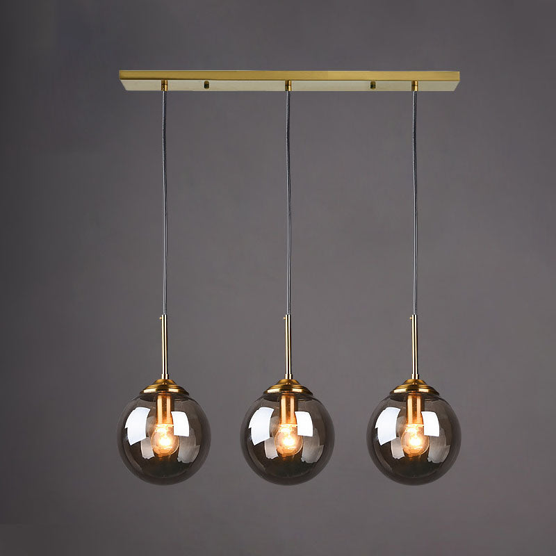 Klarglas Deckenleuchte Ding Room Schlafzimmer Multi Light Modern Hanging Light