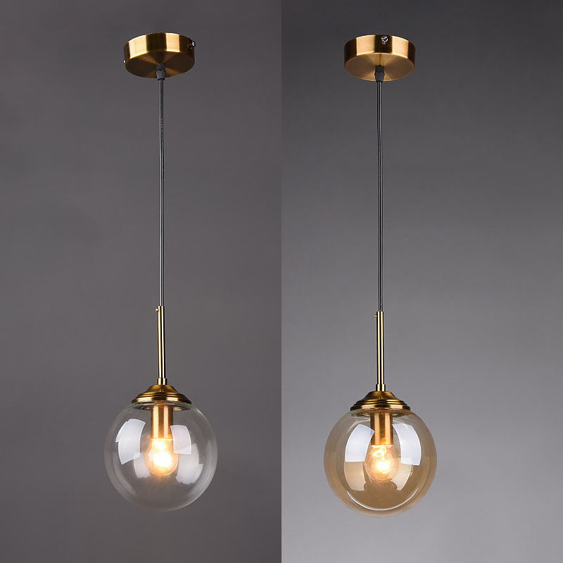 Klarglas Deckenleuchte Ding Room Schlafzimmer Multi Light Modern Hanging Light