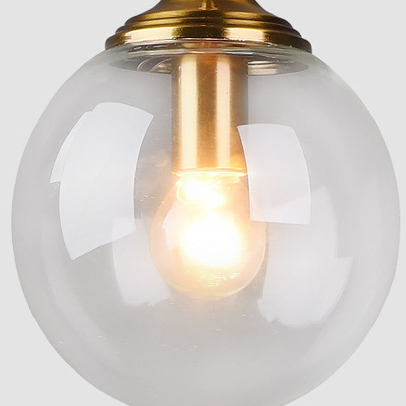 Klarglas Deckenleuchte Ding Room Schlafzimmer Multi Light Modern Hanging Light