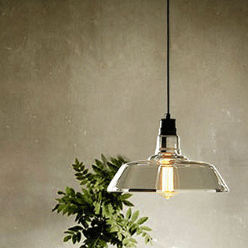 Luz de techo de vidrio Room Deding Room One Light Light Modern Hanging Light