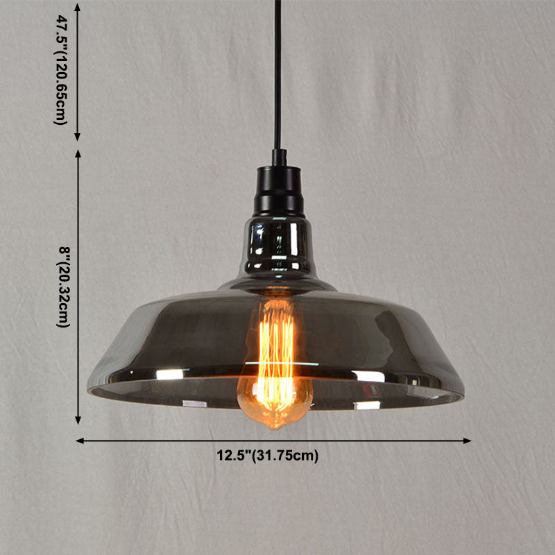 Luz de techo de vidrio Room Deding Room One Light Light Modern Hanging Light