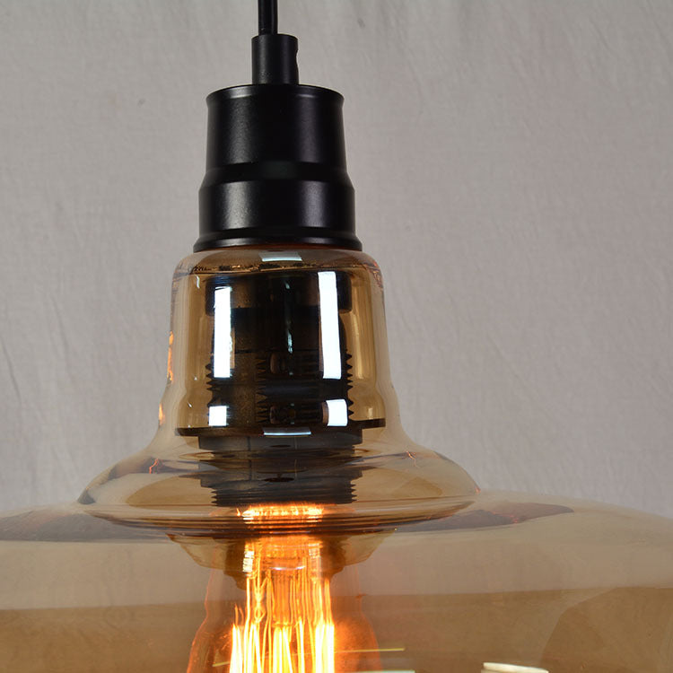 Luz de techo de vidrio Room Deding Room One Light Light Modern Hanging Light