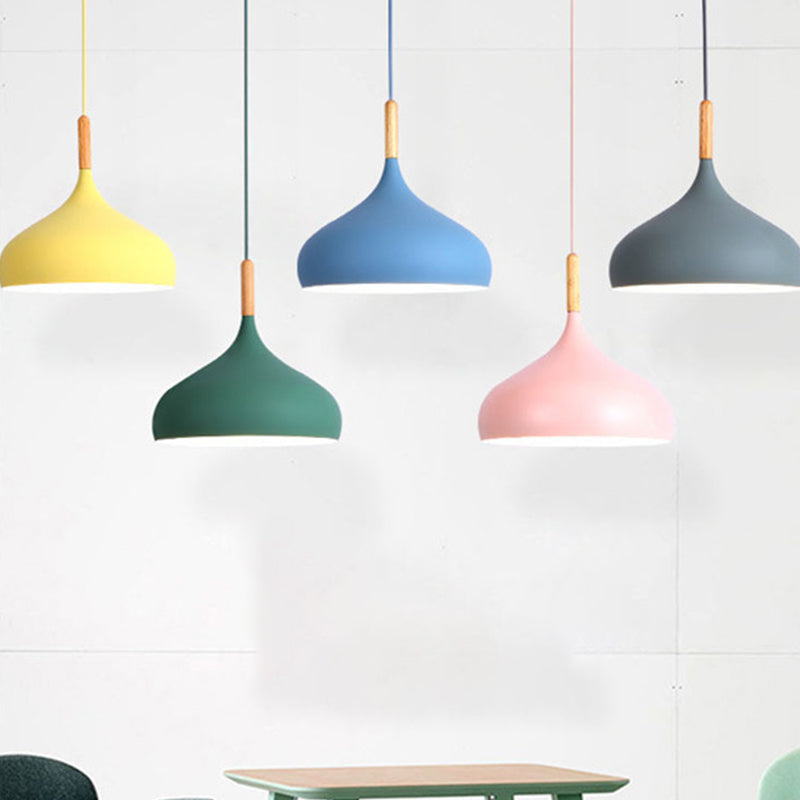 Macaron Macaron Chargon suspendu la lampe Pendnant Metal suspendu suspendu pour le restaurant