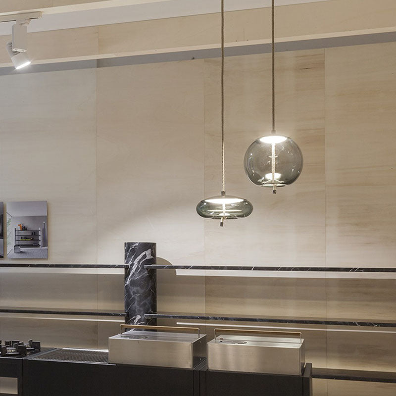 Simplicidad moderna Luz de vidrio Luz de techo de iluminación para sala de estar