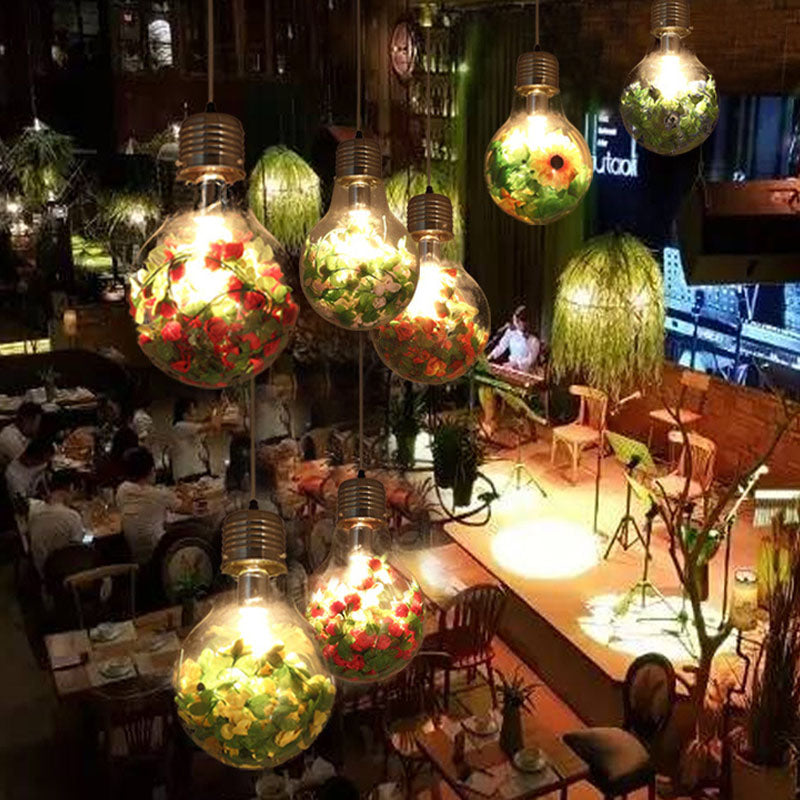 Moderne Kronleuchter -Anhänger -Glühbirnenform -Anlagen -Hängelampe (Dekorationen werden zufällig versendet)