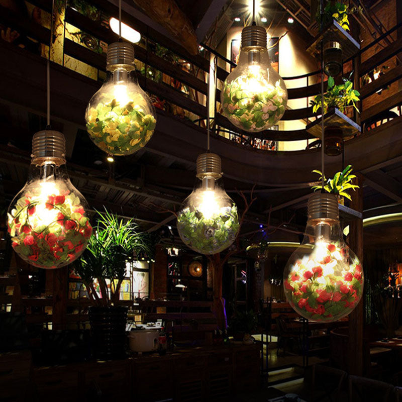 Moderne Kronleuchter -Anhänger -Glühbirnenform -Anlagen -Hängelampe (Dekorationen werden zufällig versendet)