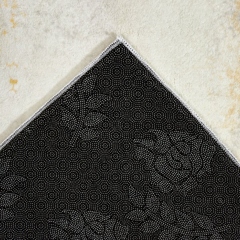 Green Modern Carpet Polyester Graphic Carpet Washable Carpet for Home Decoration