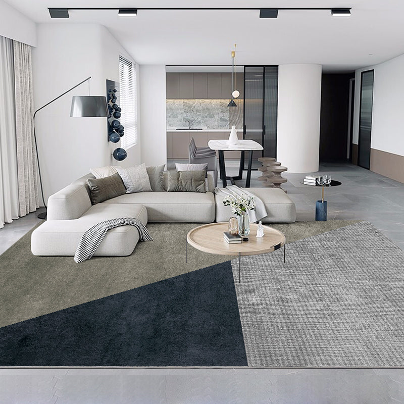 Classical Graphic Printed Rug Polyester Carpet Stain Resistant Area Rug for Home Decoration