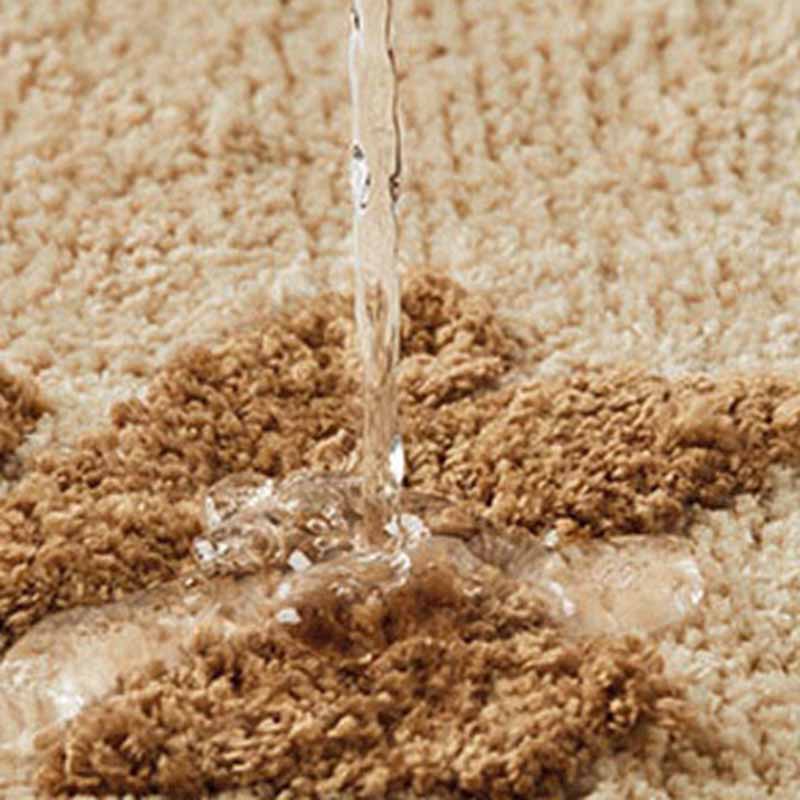 Artistic Area Carpet Modern Stripe Print Carpet Washable Polyster Rug with Non-Slip Backing