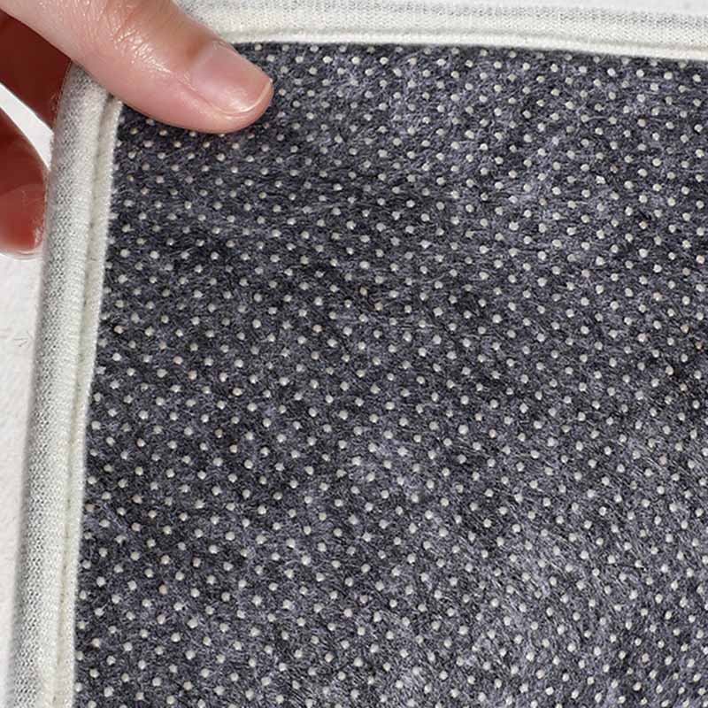 Leisure Polyester Carpet Contrast Panel Area Rug Non-Slip Backing Indoor Carpet for Living Room