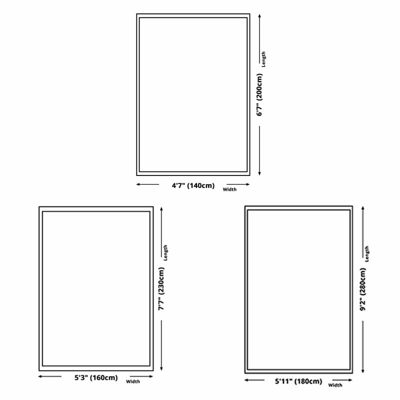 Simple Indoor Rug Funky Contrast Panel Carpet Polyester Stain Resistant Area Rug for Living Room