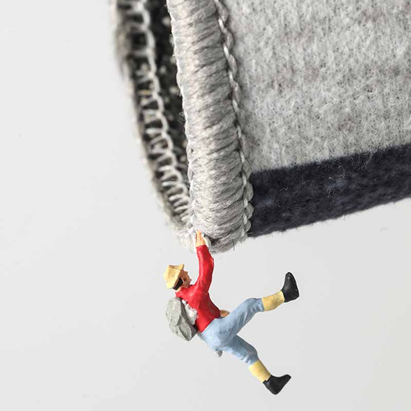 Moderner, farbblockierter Teppich, grauer Polyester-Teppich, rutschfester, pflegeleichter Teppich für die Inneneinrichtung