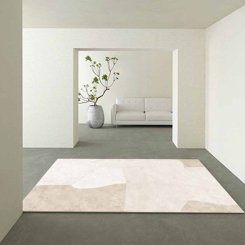 Artistic Polyster Indoor Rug Trendy Carpet Friendly Washable Non-Slip Area Rug for Home Decoration