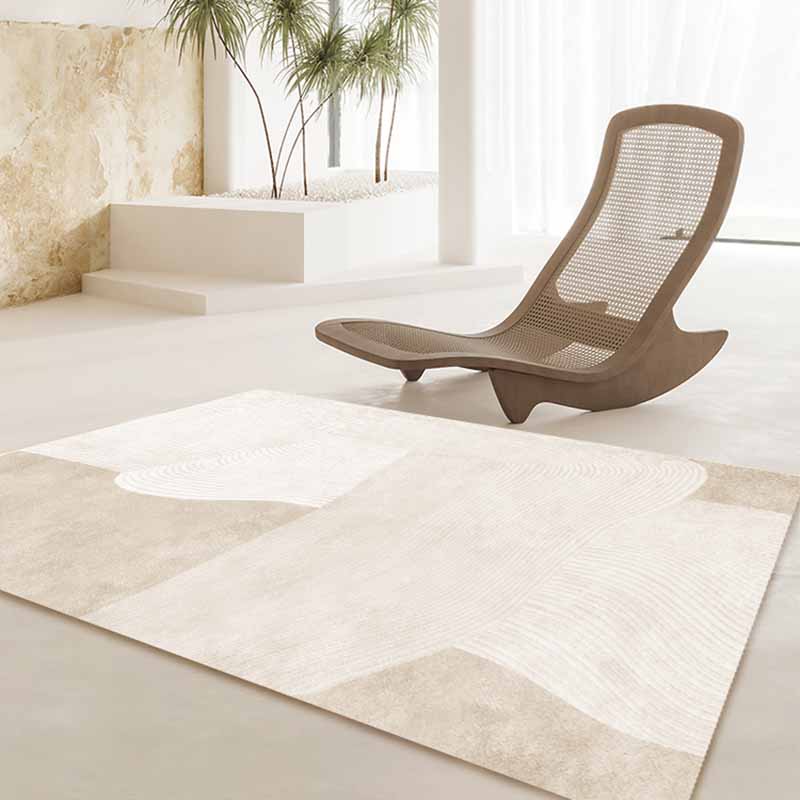 Artistic Polyster Indoor Rug Trendy Carpet Friendly Washable Non-Slip Area Rug for Home Decoration
