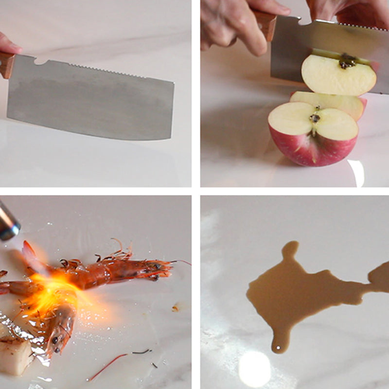 Modern Style White Rectangular Dining Set Kitchen Sintered Stone Dining Set with 4 Legs Table