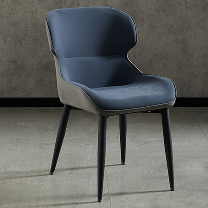 Chaises de salle à manger sans bras en métal de Style nordique, chaise latérale à oreilles pour usage domestique