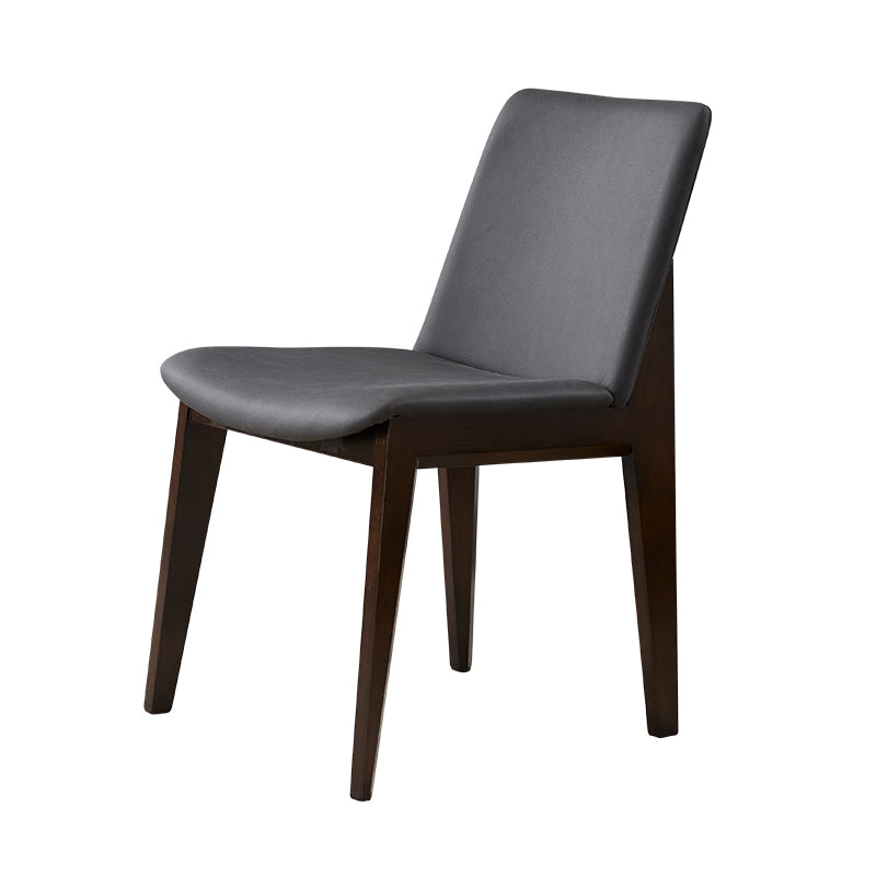 Wood Industrial Restaurant Dining Side Chair Parsons Matte Finish Dining Side Chair