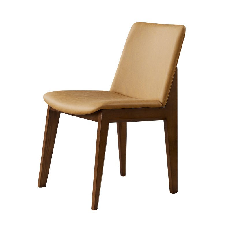 Wood Industrial Restaurant Dining Side Chair Parsons Matte Finish Dining Side Chair