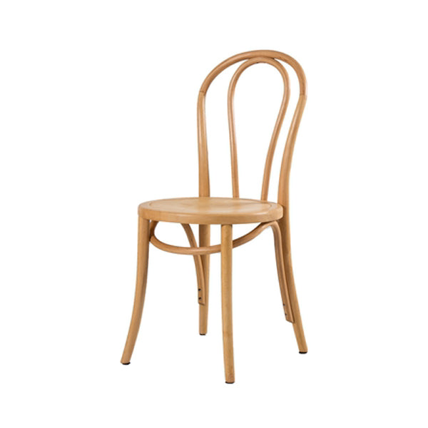 Le bois de hêtre de style contemporain préside la cuisine arrière de Windsor dinant la chaise