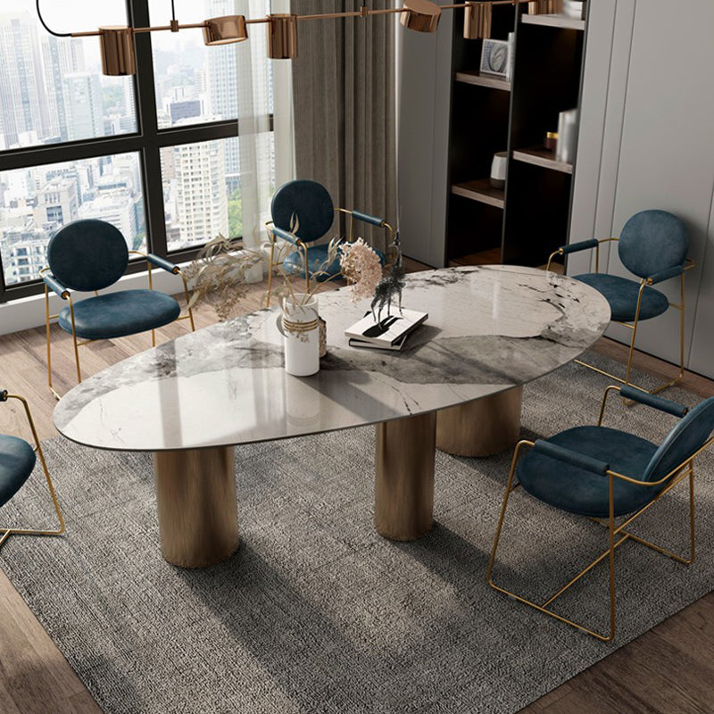 Metal Mesa sinterizada de Mesa de Interior de Luxury Luxury Luxury para cocina y comedor