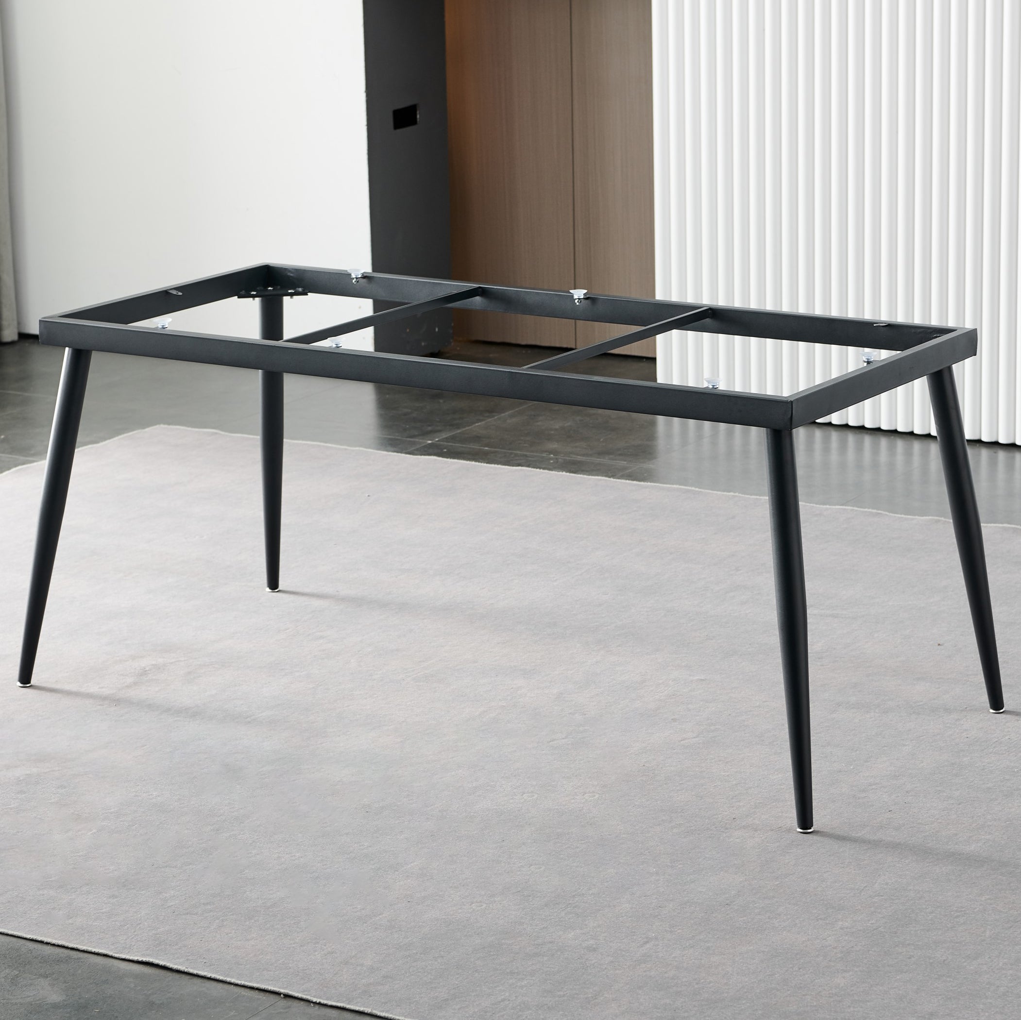 Contemporary Rectangle 4-foot Home Furniture Stone Dining Room Collection