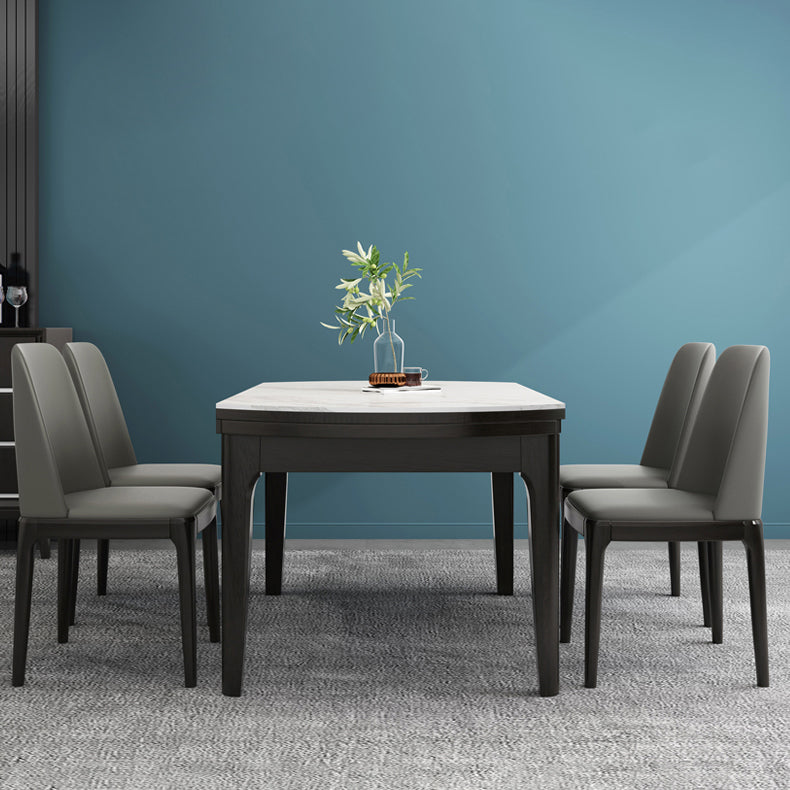 Leather Scandinavian Restaurant Side Chair Colorful Parsons Dining Chair