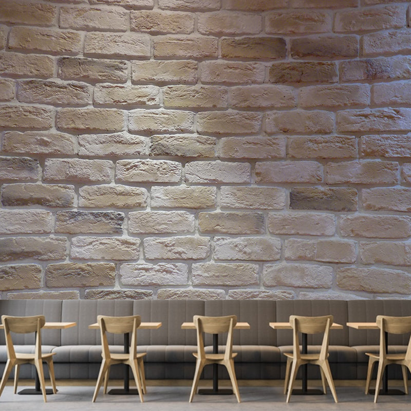Bricks Pattern Brick Mural Wall Decal for Living Room, Made to Measure