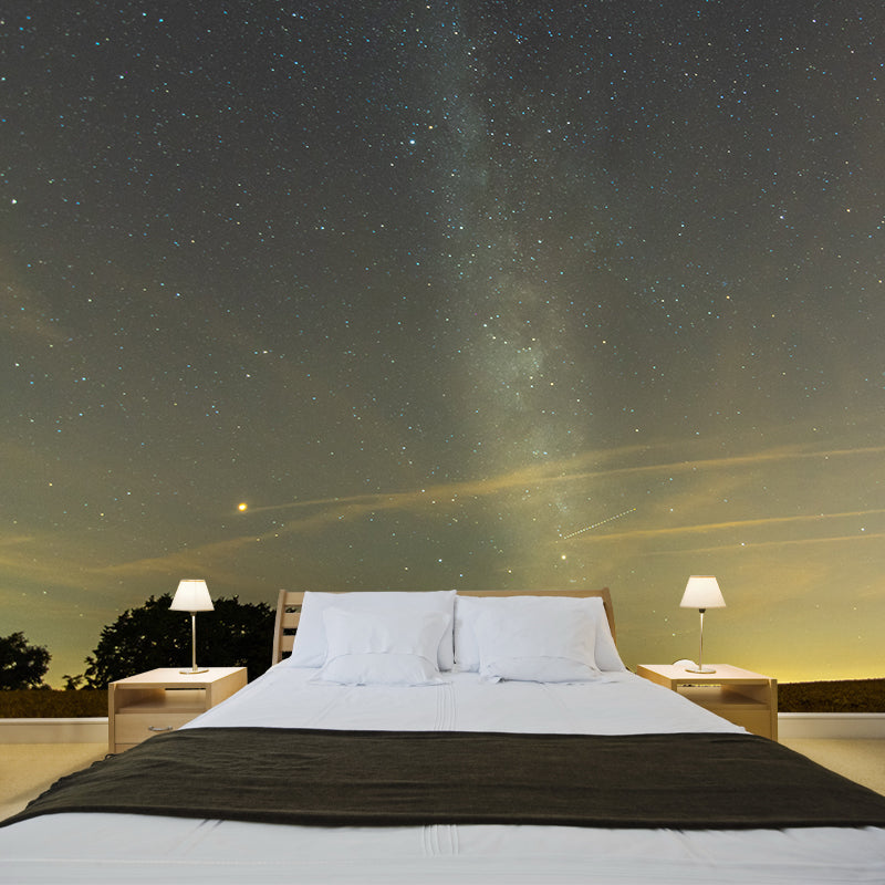 Starry Night Wall Mural Decals Home Decoration Sleeping Room Wall Decor