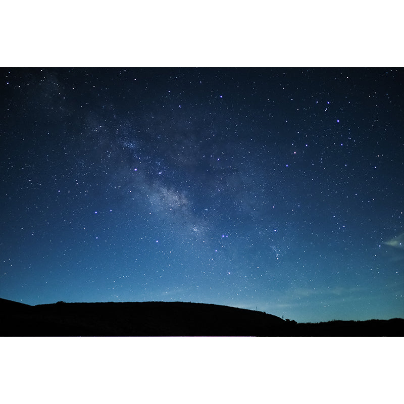 Beautiful Starry Night Mural Decal for Living Room Customized Wall Covering