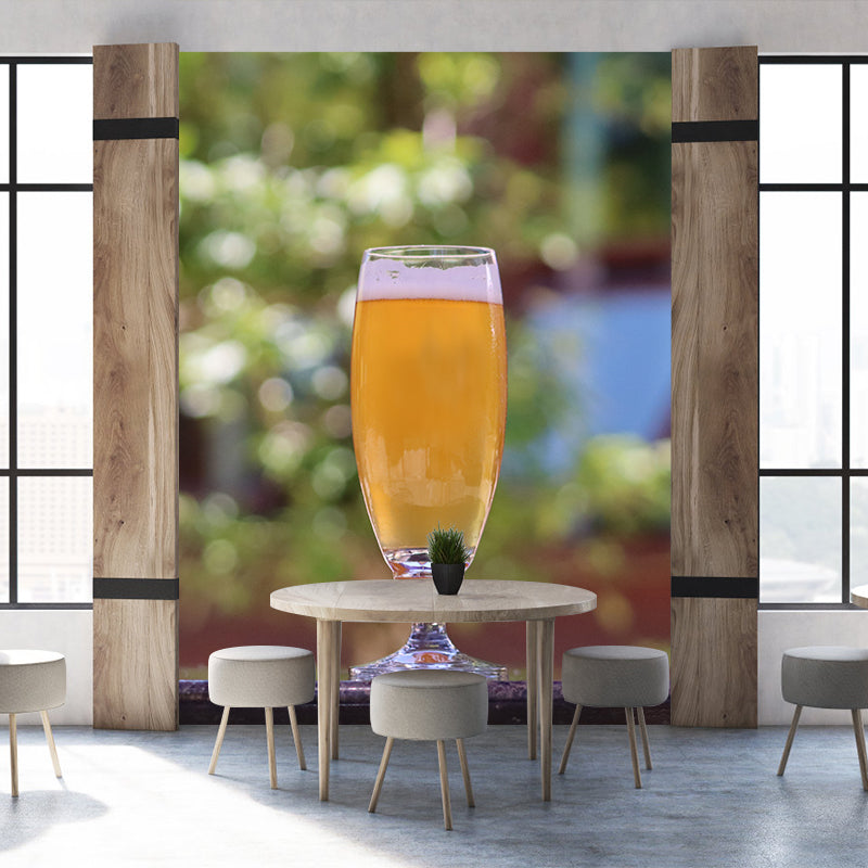 Wine Wall Mural Modern Decoration for Bar Waterproofing, Custom Size Available