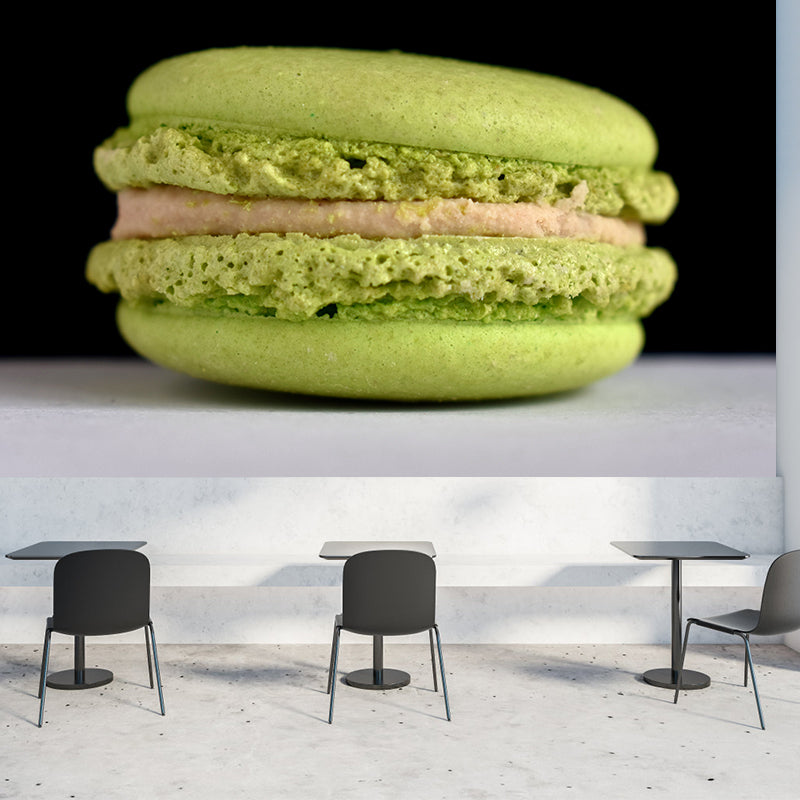 Simple Style Dessert Shop Decoration Dessert Mural Wallpaper, Custom Size Available
