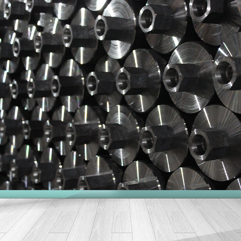 Industrial Style Coherer Wall Covering for Living Room, Moisture Resistant