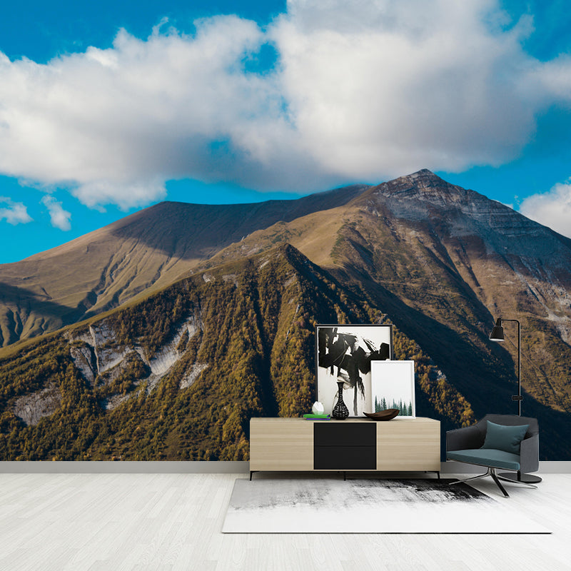 Photography Mountain Environment Friendly Mural Wall Covering for Bedroom