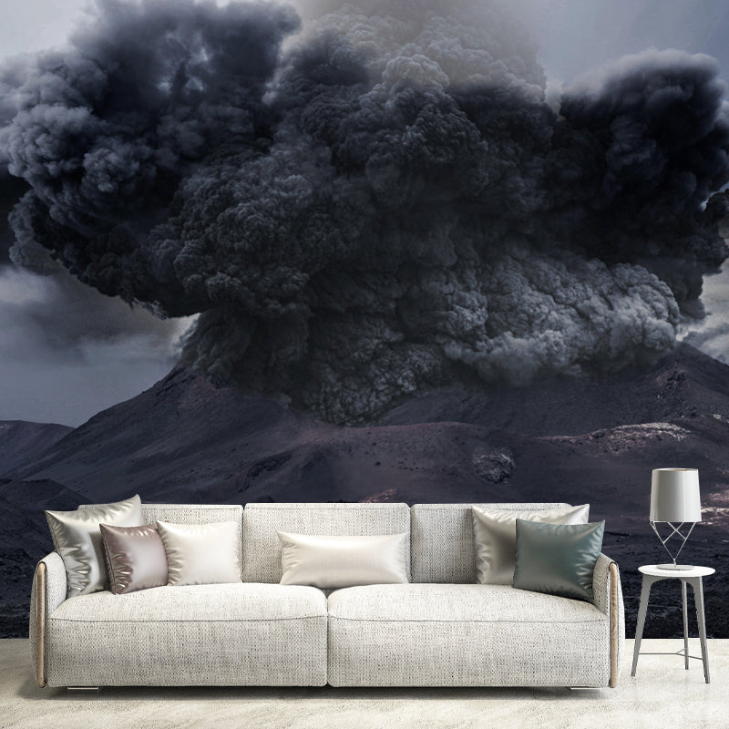 Modern Mountain Environment Friendly Mural Wall Covering for Living Room