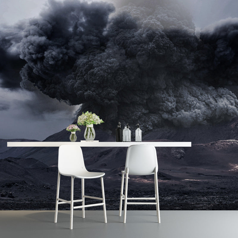 Modern Mountain Environment Friendly Mural Wall Covering for Living Room