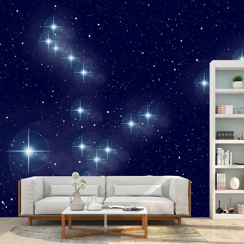 Universe Mural Decal Environmental Wallpaper for Living Room, Moisture Resistant