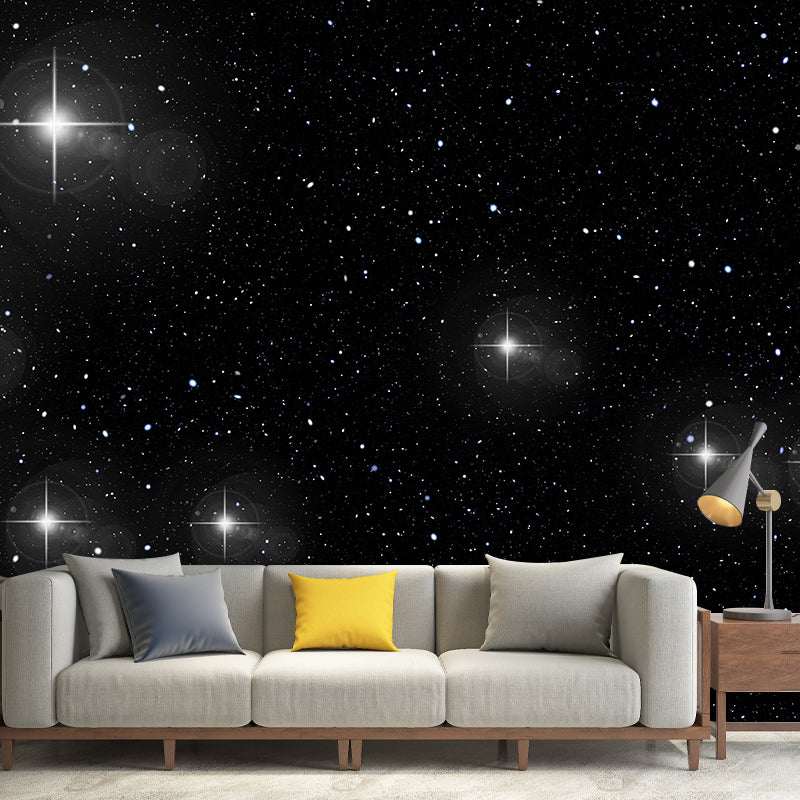 Universe Mural Decal Environmental Wallpaper for Living Room, Moisture Resistant