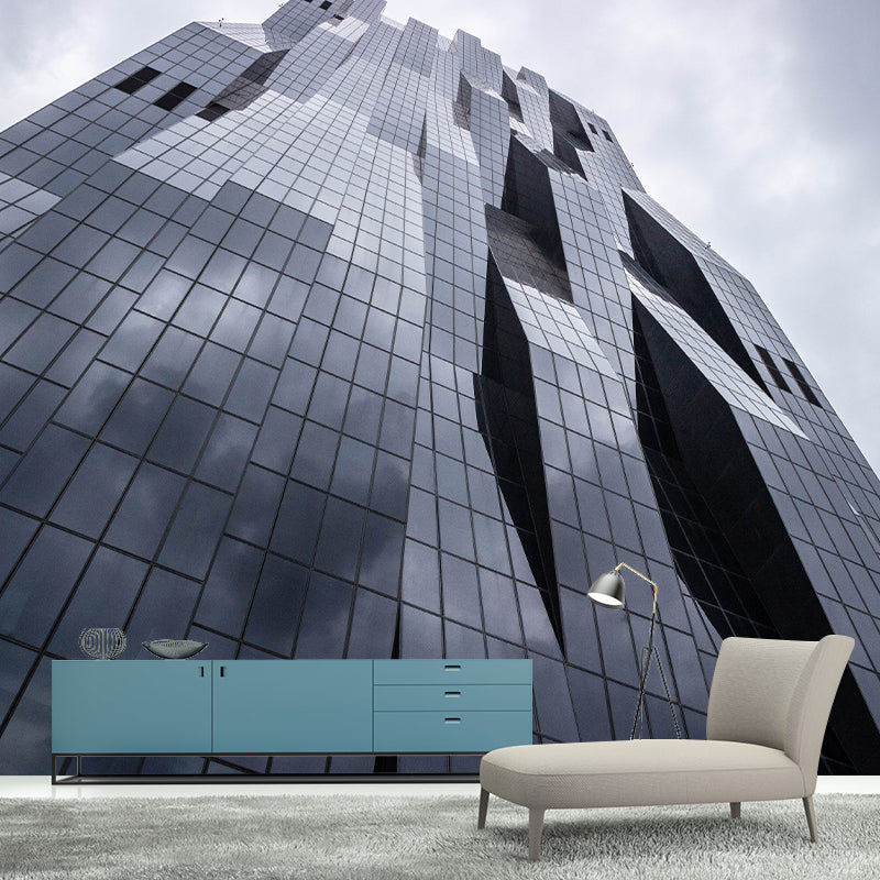 Vienna City Architecture Mural Wallpaper for Meeting Room, Water Resistant